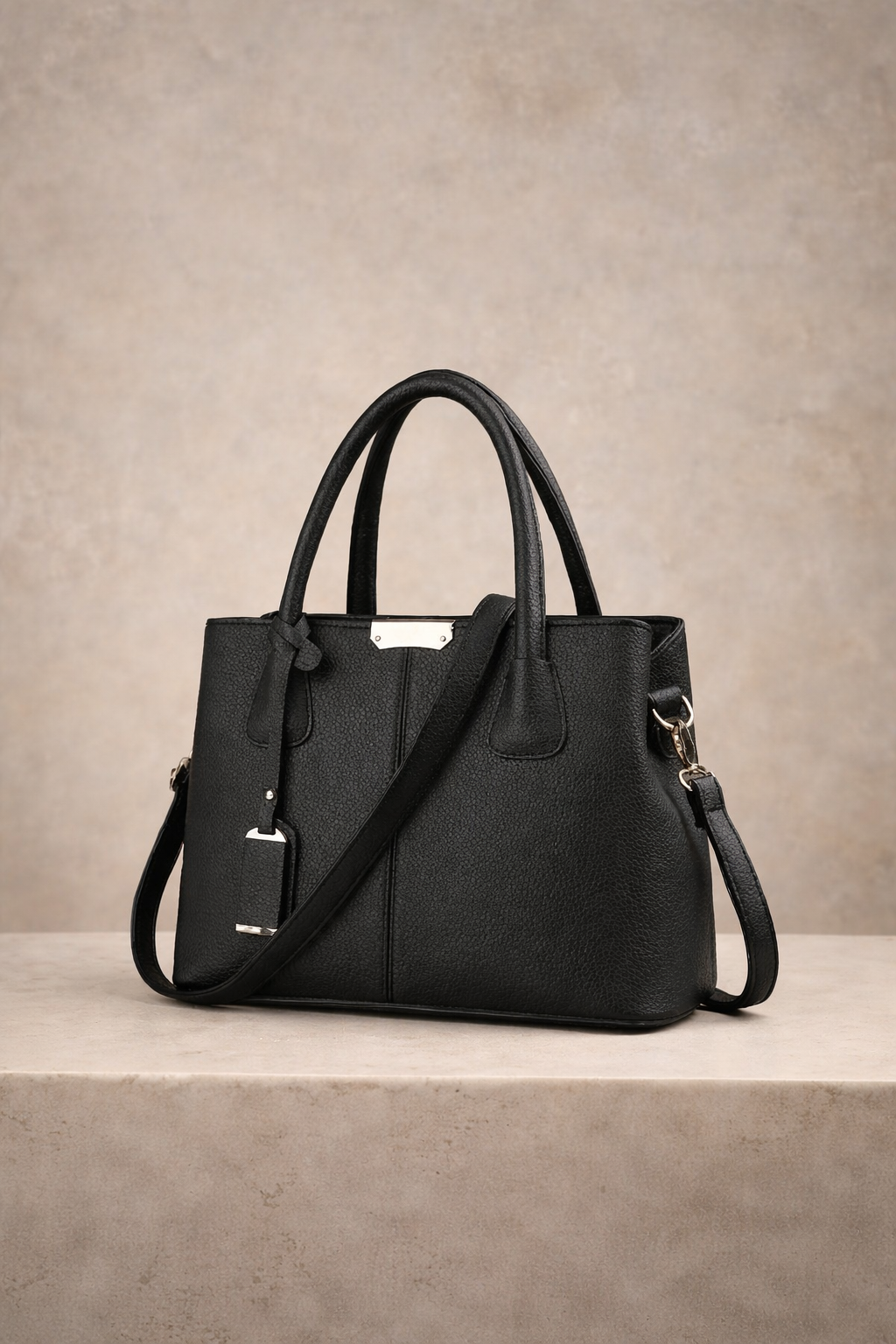 Classic Luxury Tote Handbag