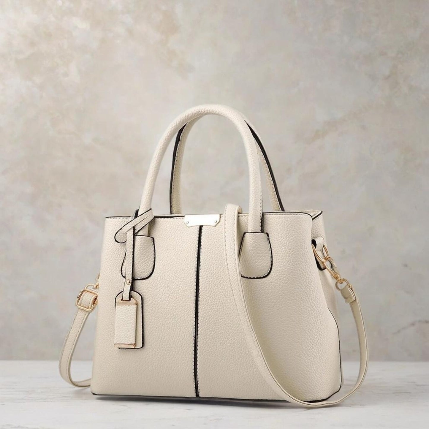 Classic Luxury Tote Handbag